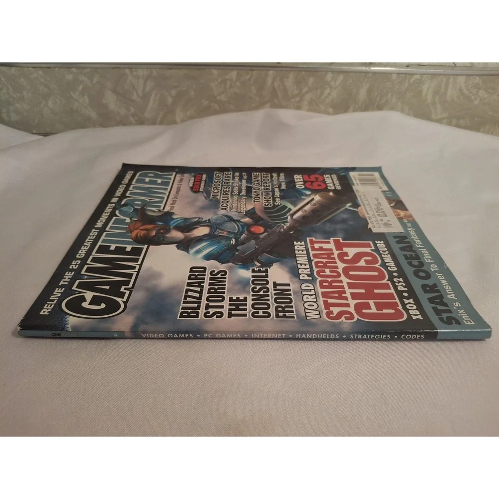 Game Informer Nov 2002 Issue 115 Starcraft Ghost Resident Evil Zero Ad Vice City